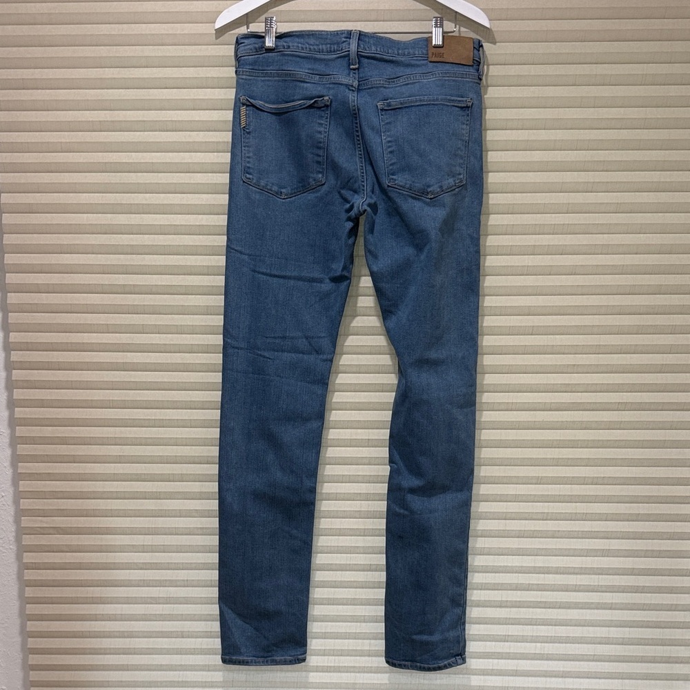 PAIGE Classic Indigo Jeans - Picture 3 of 5
